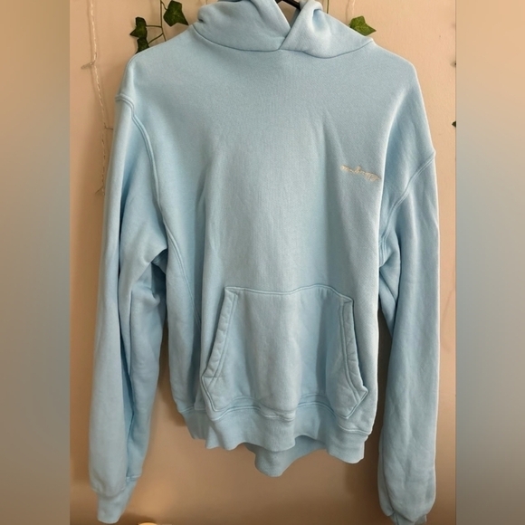 Madhappy Tops - Madhappy Sky Blue Hoodie